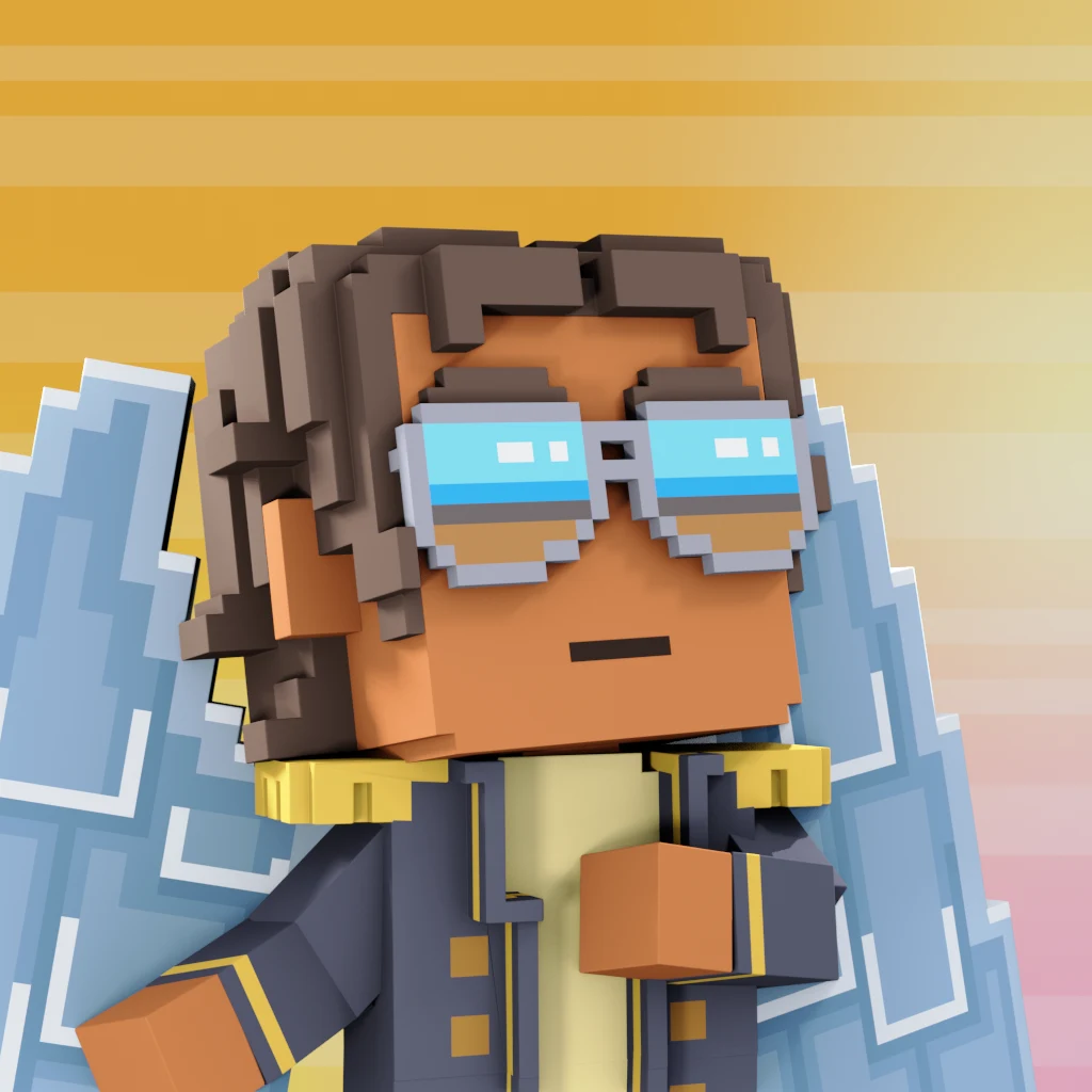 Pirate #13 voxel render