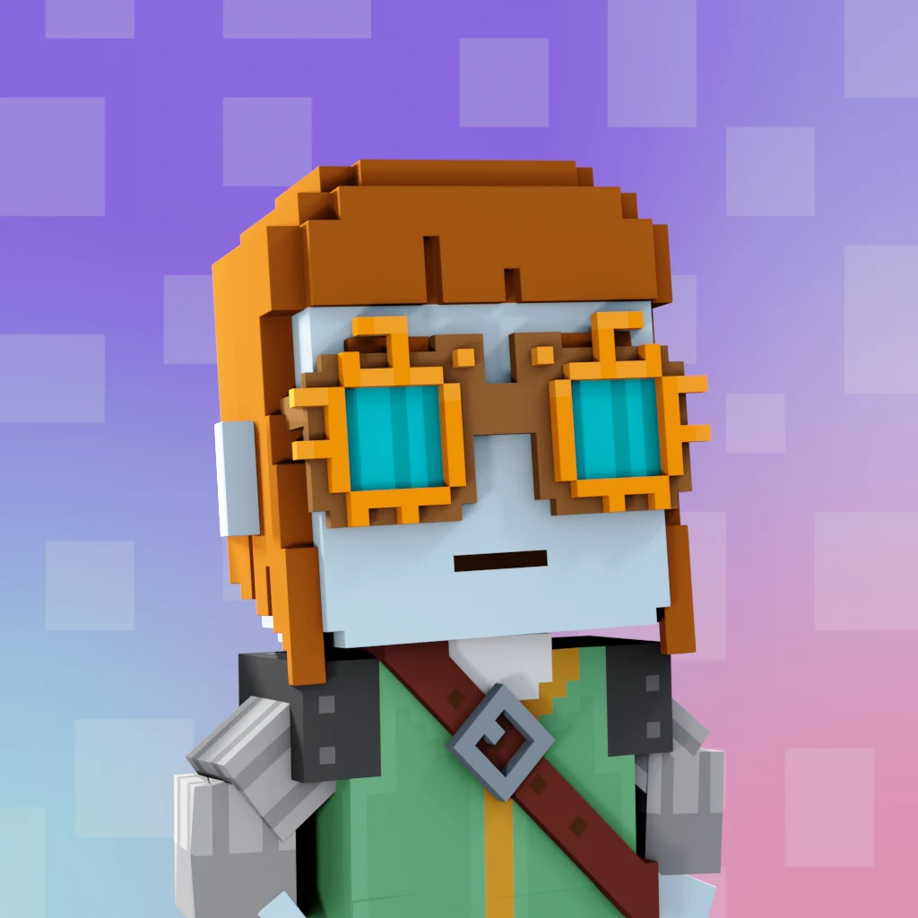 Pirate #130 voxel render