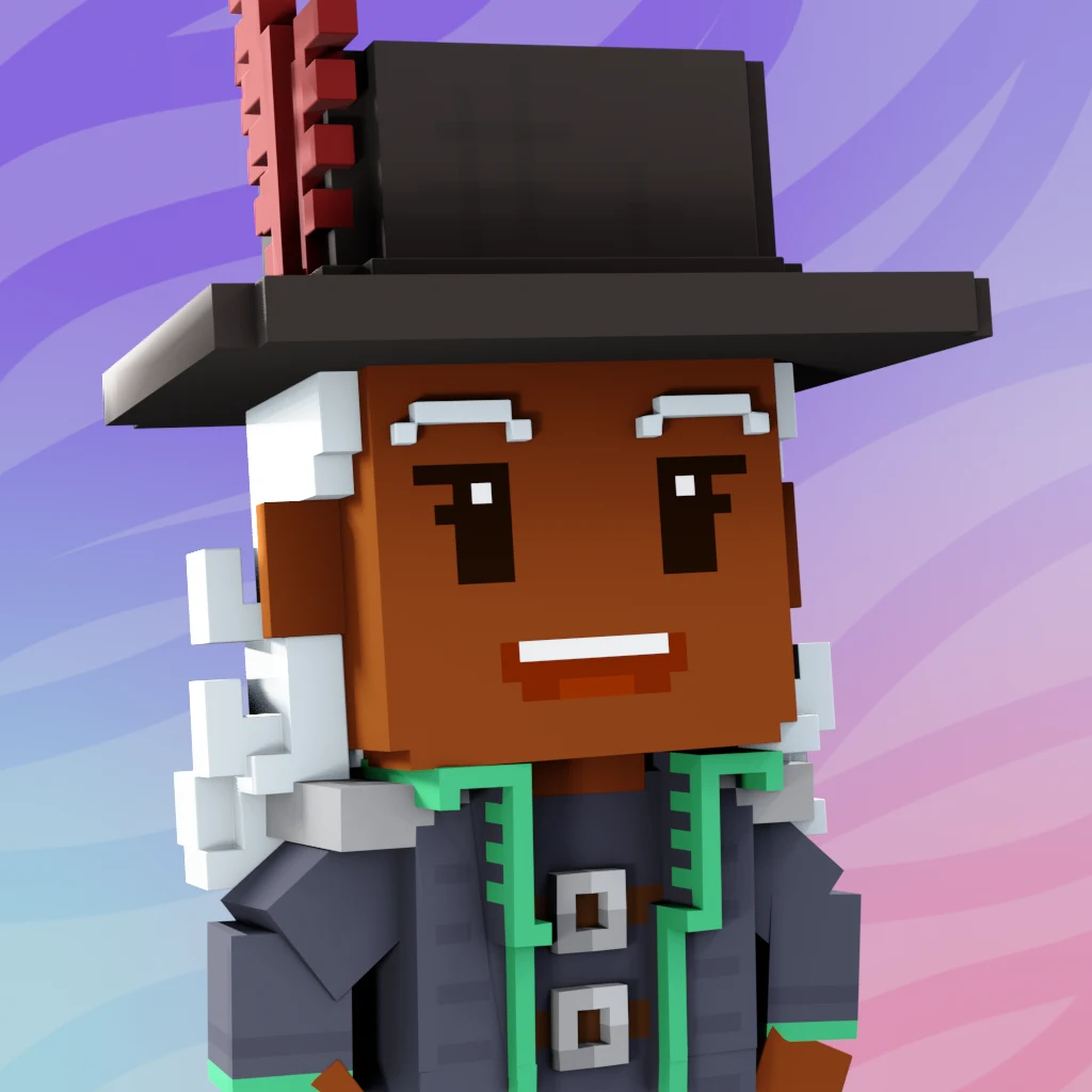 Pirate #131 voxel render