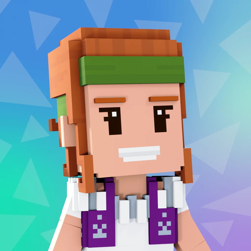 Pirate #132 voxel render