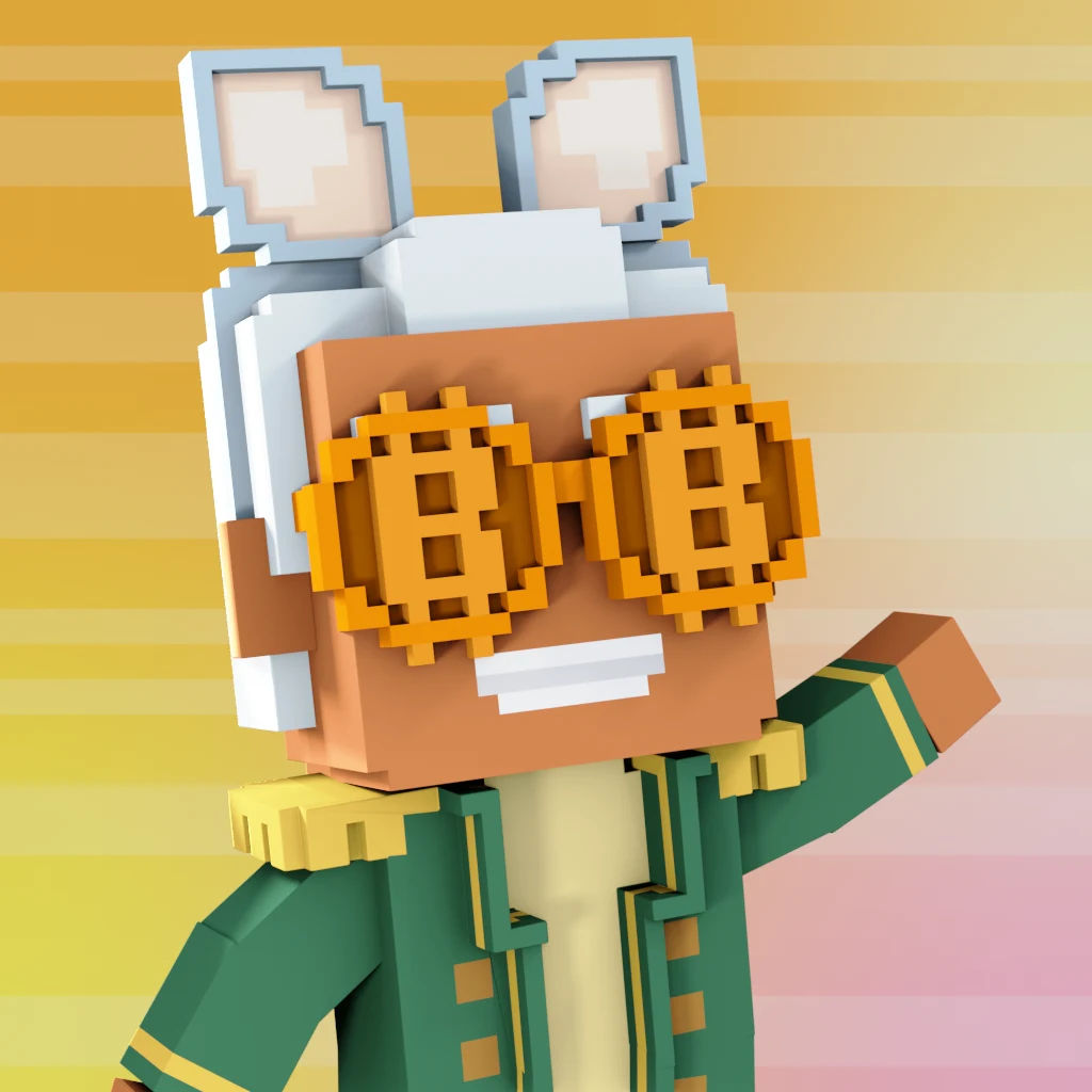 Pirate #1324 voxel render