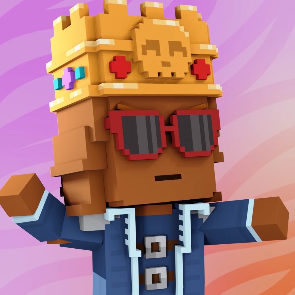Pirate #1354 voxel render