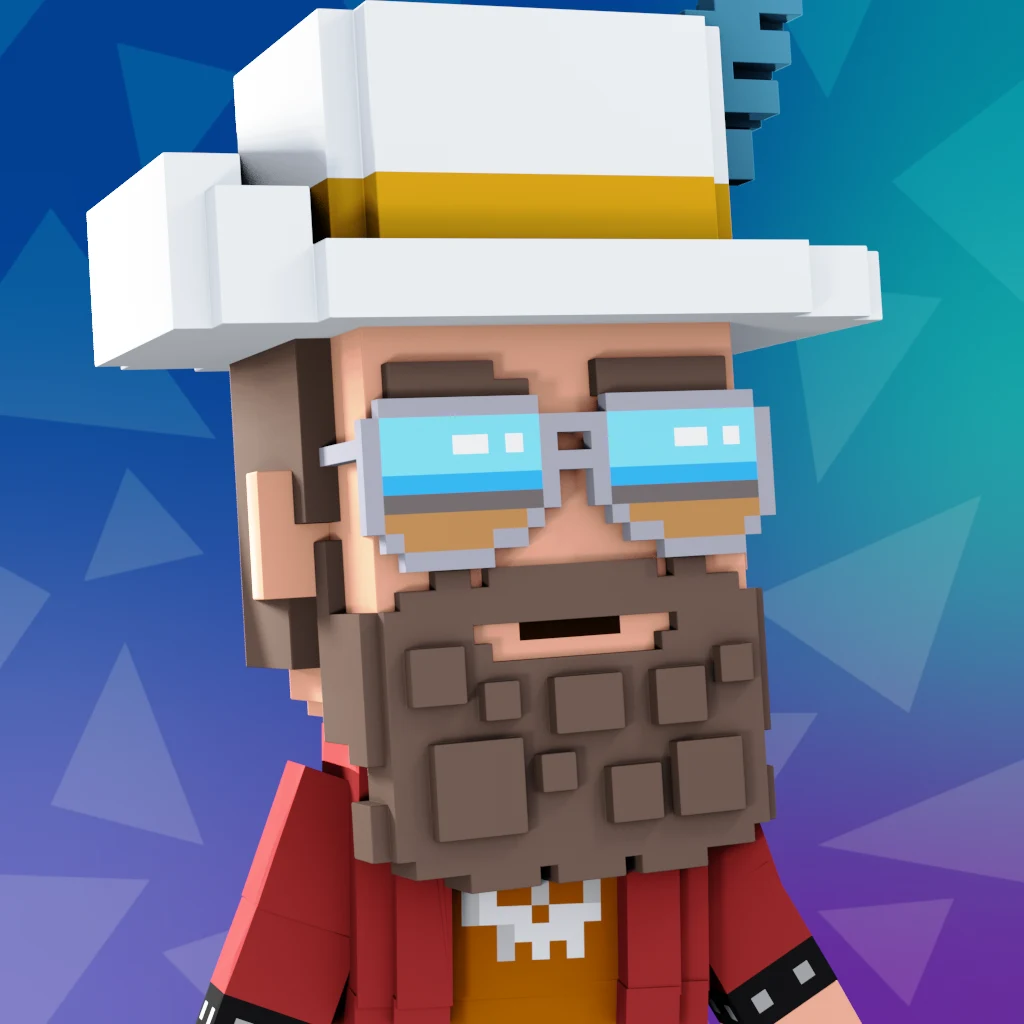 Pirate #139 voxel render