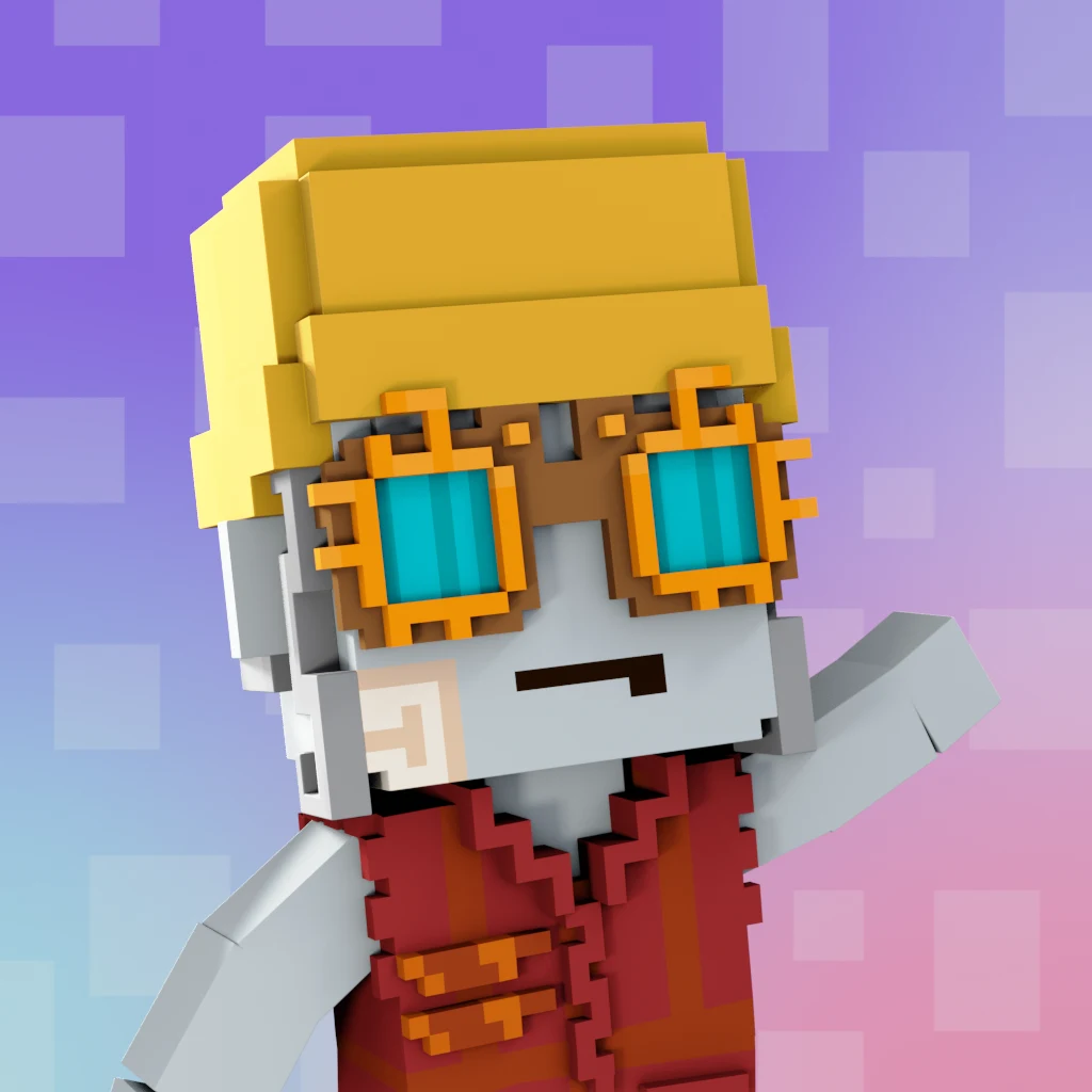 Pirate #1401 voxel render