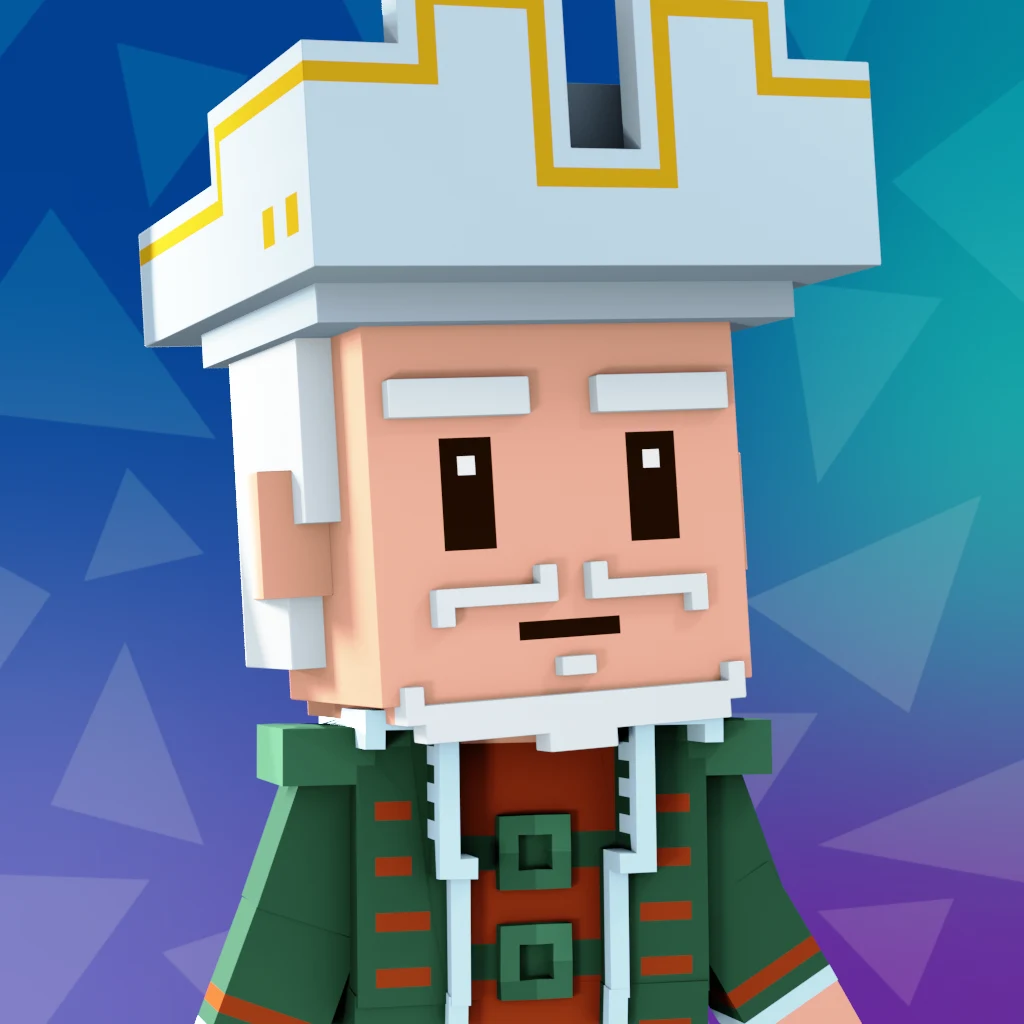 Pirate #1402 voxel render