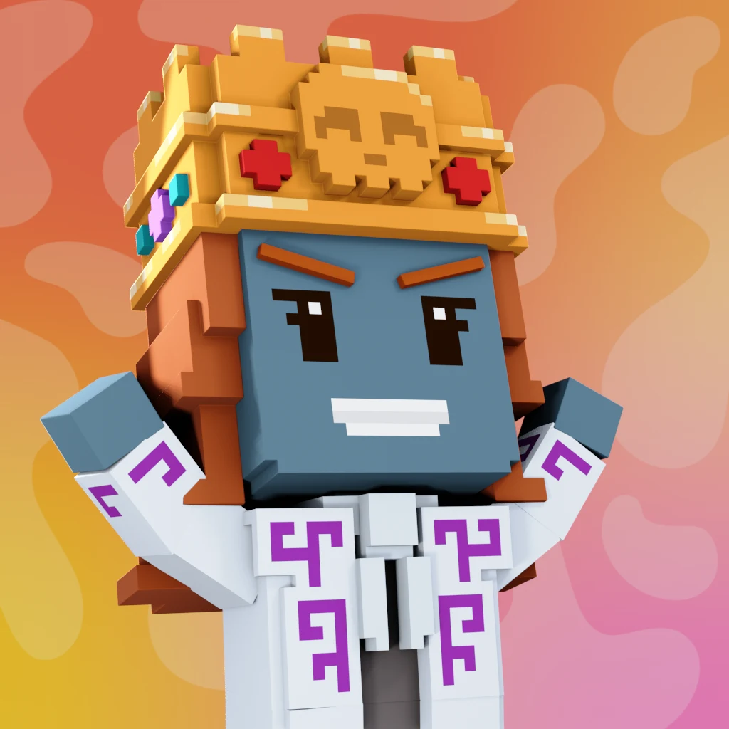 Pirate #1414 voxel render