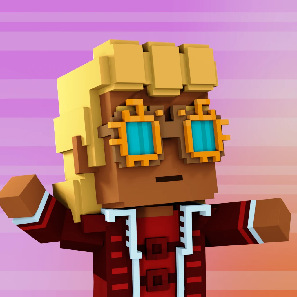 Pirate #1425 voxel render