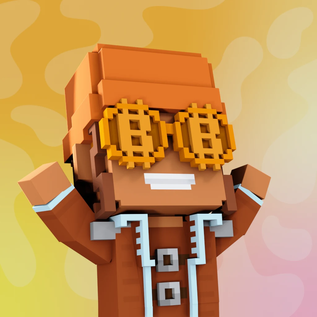 Pirate #1429 voxel render