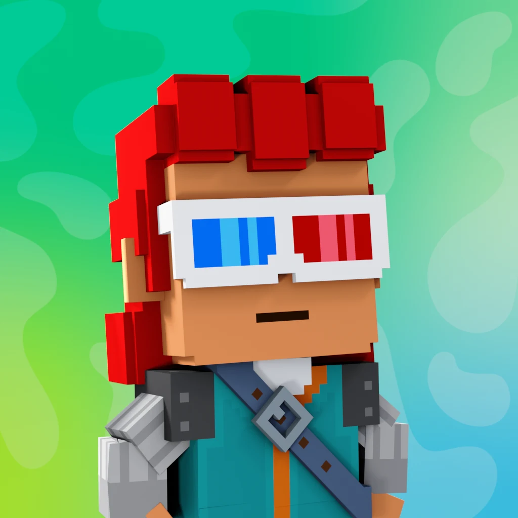 Pirate #1434 voxel render