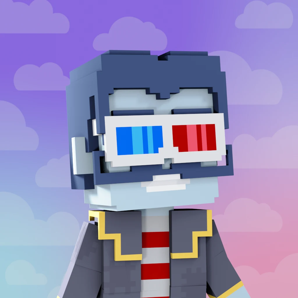 Pirate #1440 voxel render