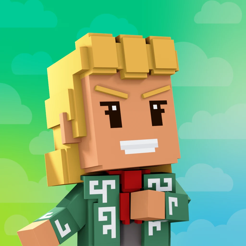 Pirate #1452 voxel render