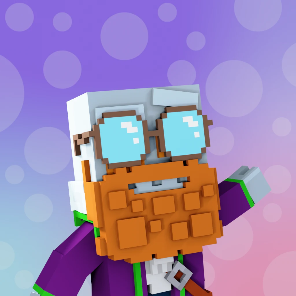 Pirate #1453 voxel render