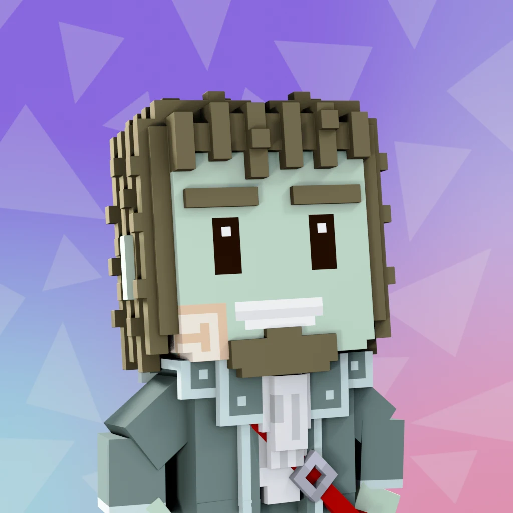Pirate #146 voxel render