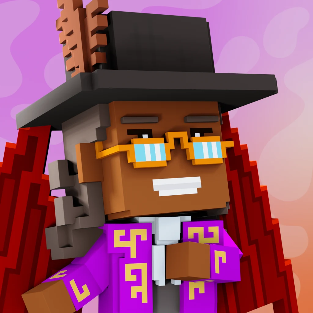Pirate #1469 voxel render