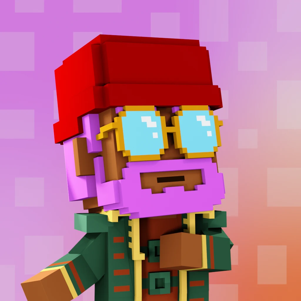 Pirate #1476 voxel render