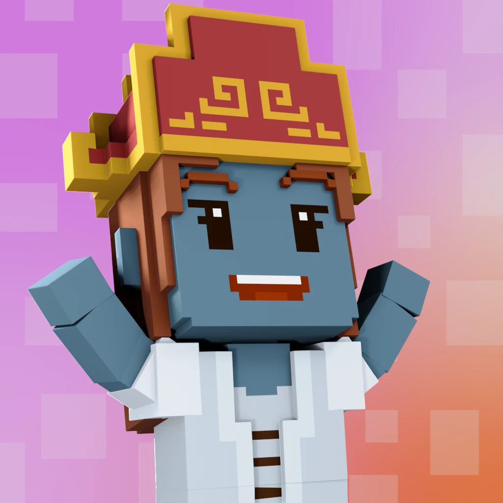 Pirate #1478 voxel render