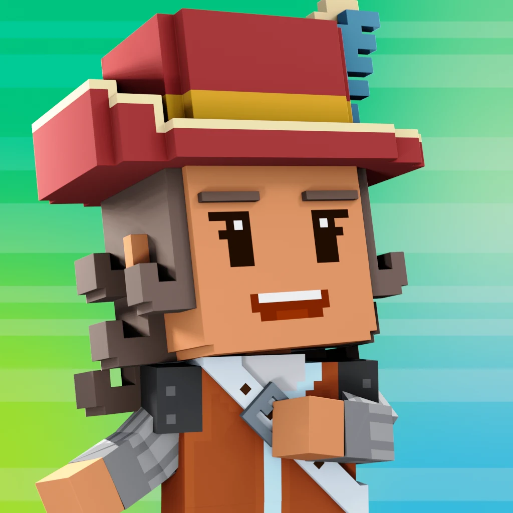 Pirate #148 voxel render