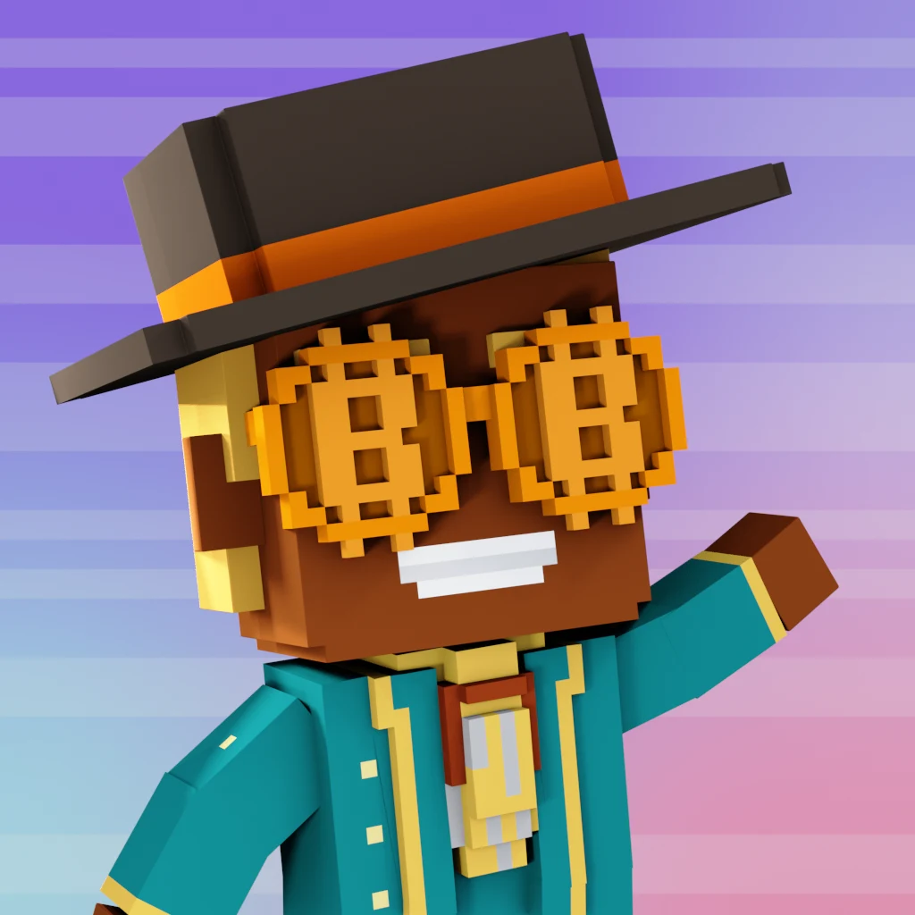 Pirate #1488 voxel render