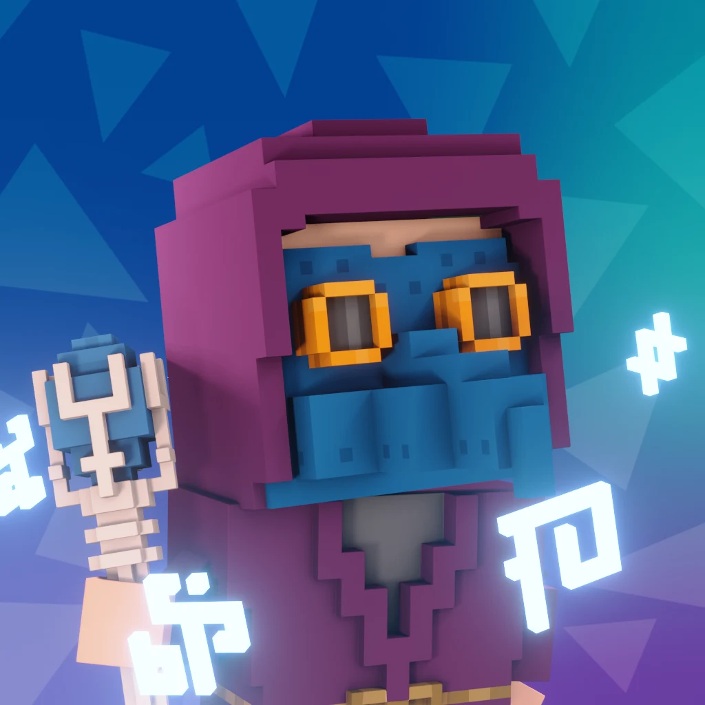 Pirate #1498 voxel render