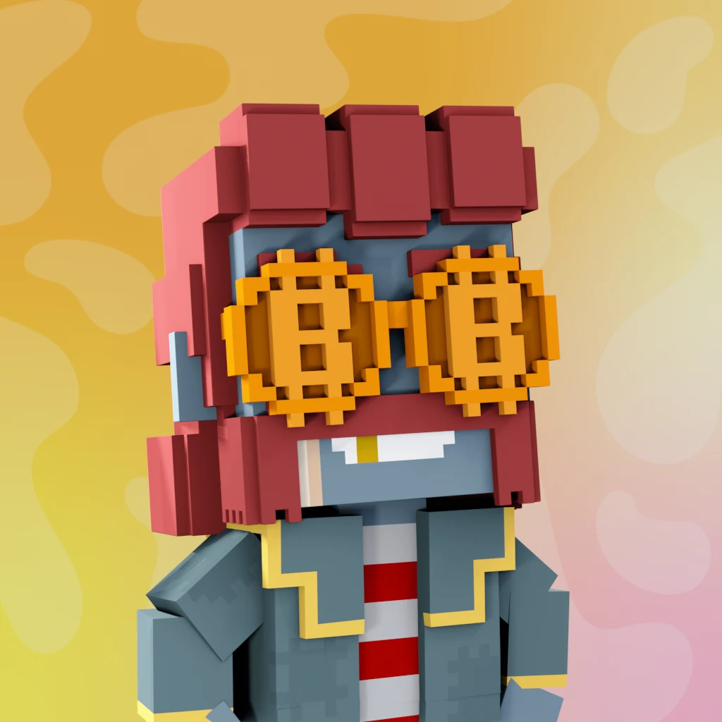 Pirate #1502 voxel render