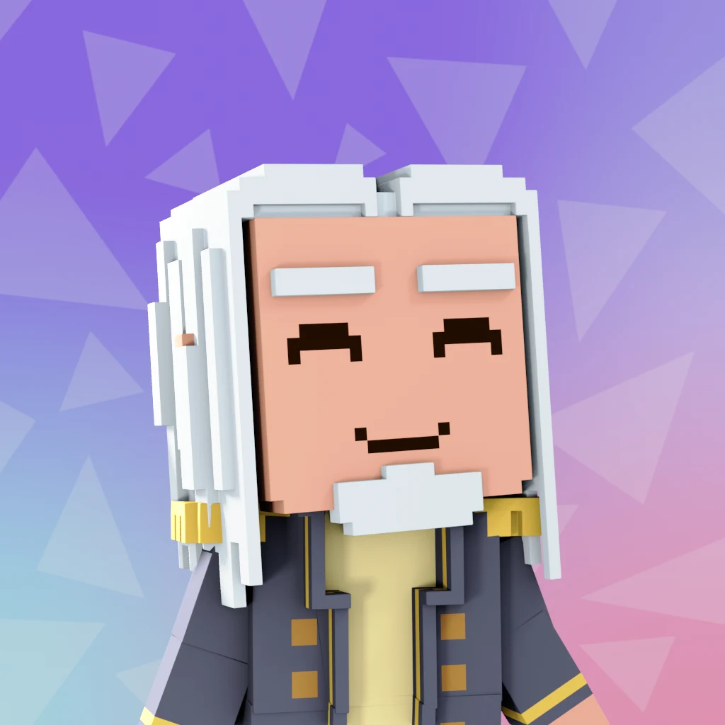 Pirate #1506 voxel render