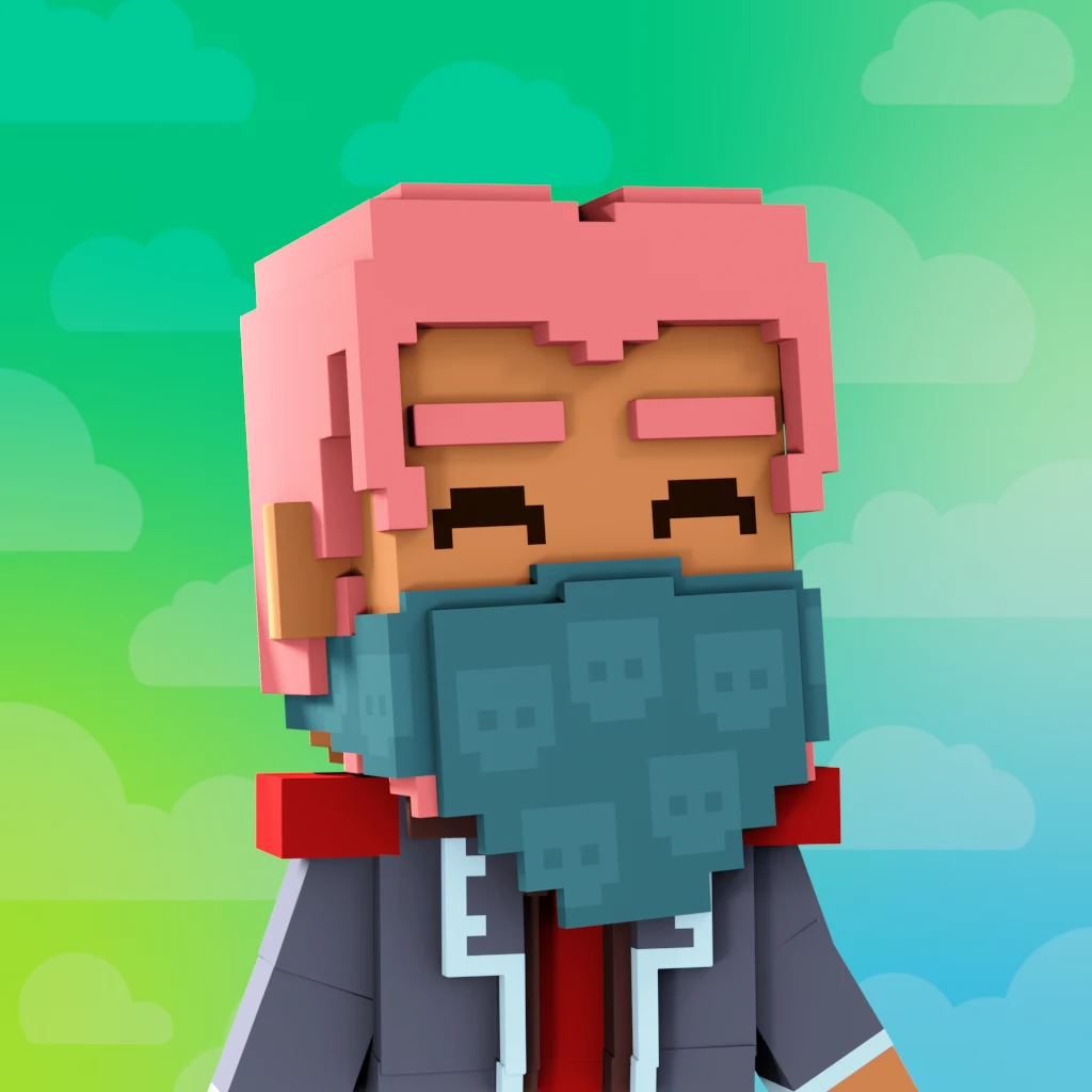 Pirate #151 voxel render