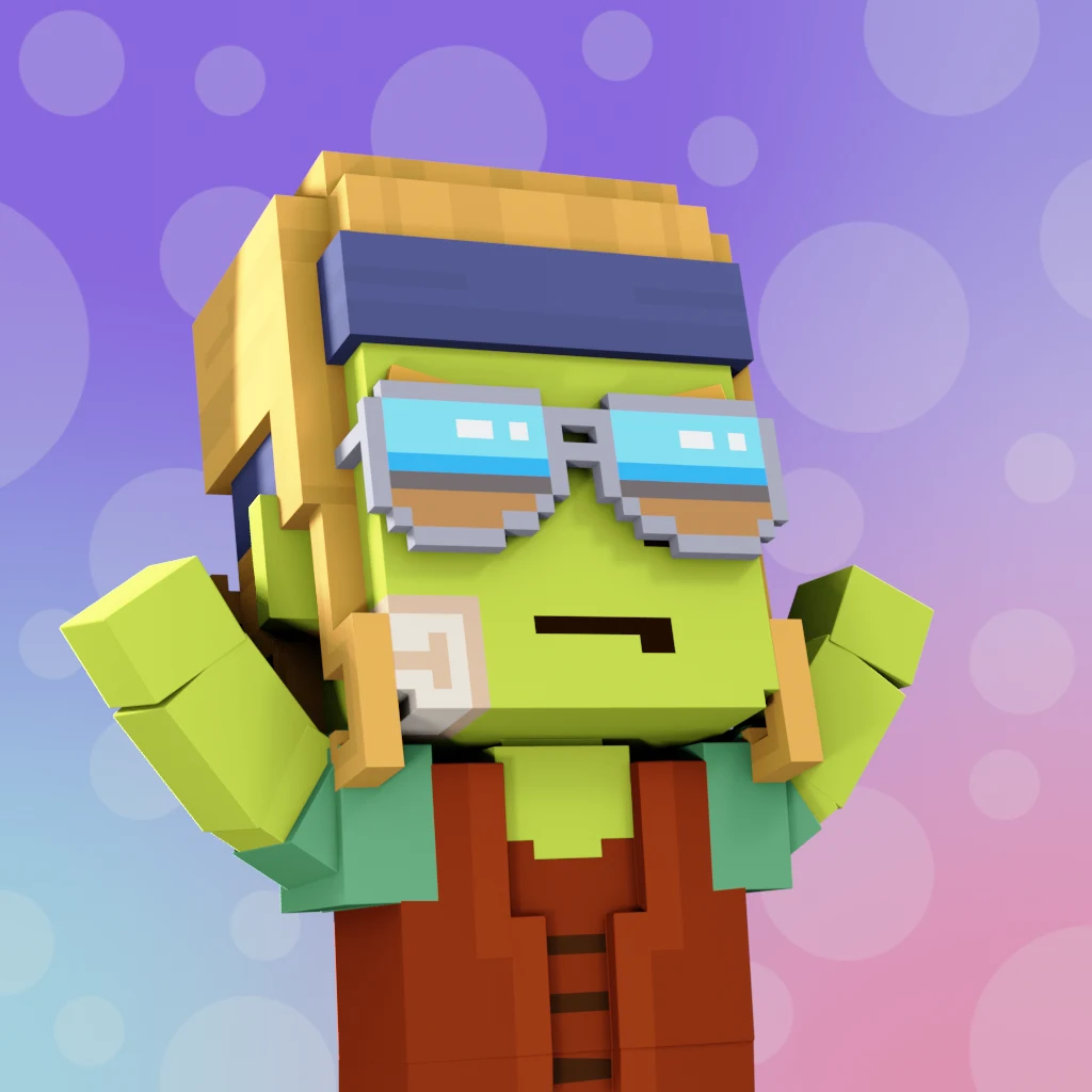 Pirate #1510 voxel render