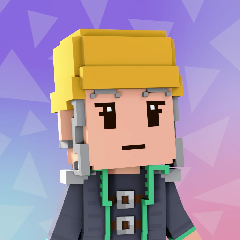 Pirate #1515 voxel render