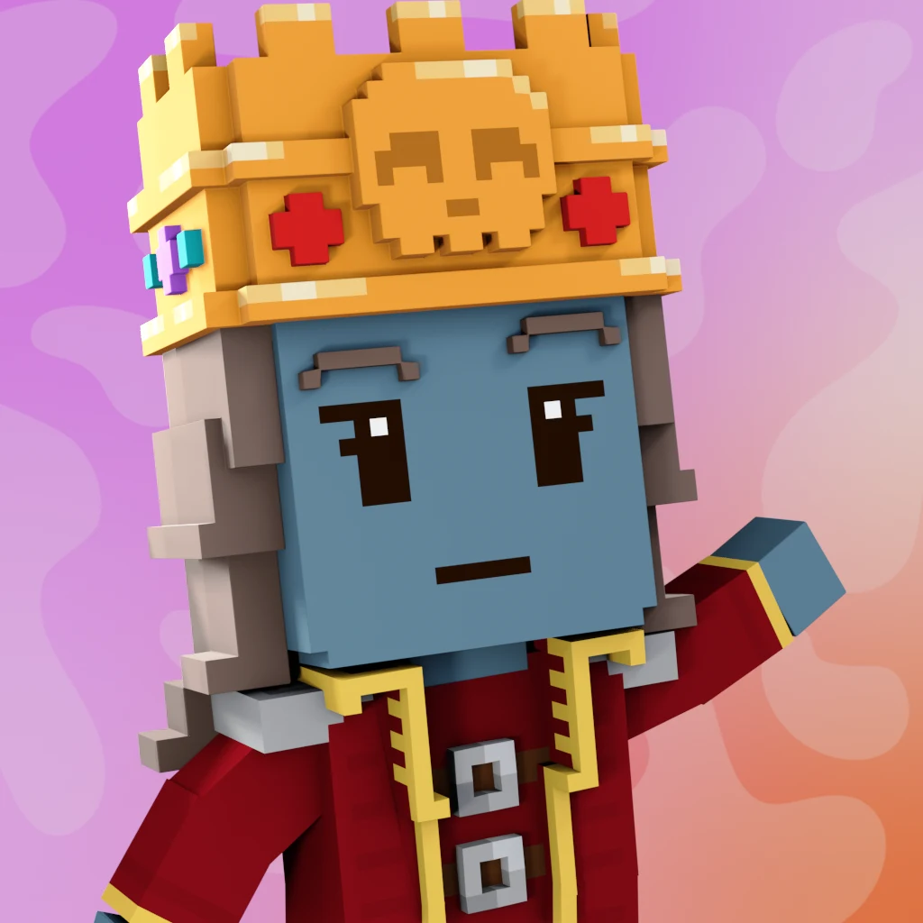 Pirate #1517 voxel render