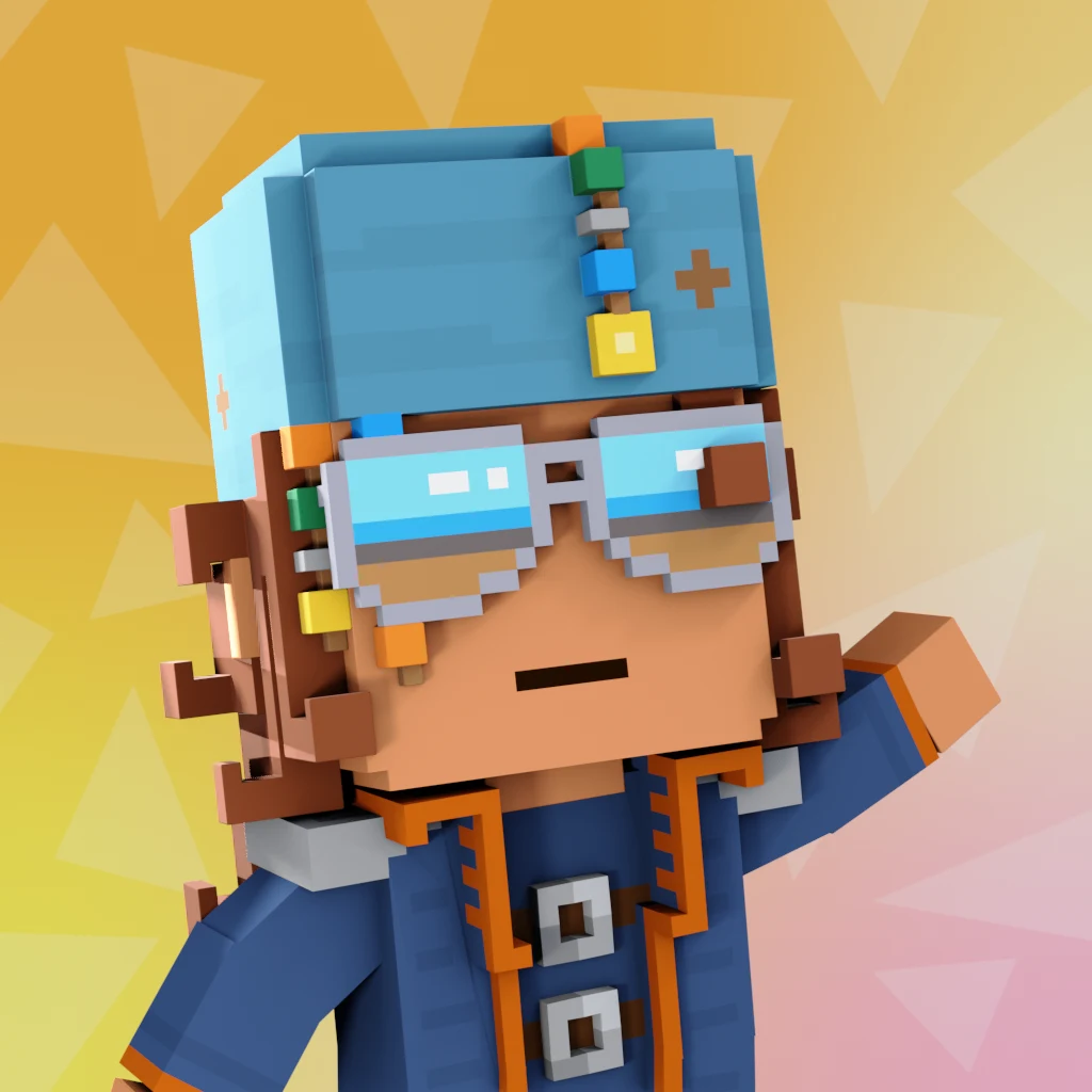 Pirate #1525 voxel render