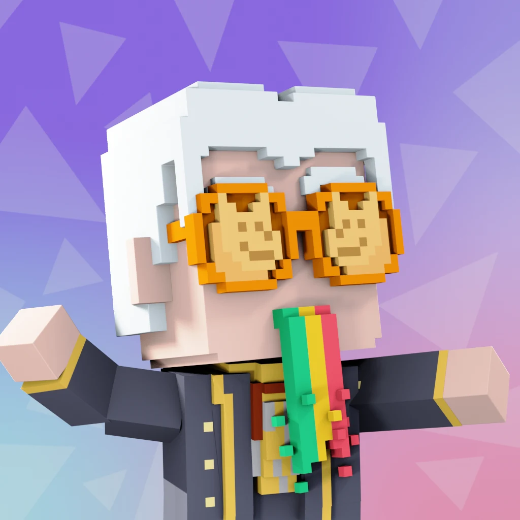 Pirate #1529 voxel render