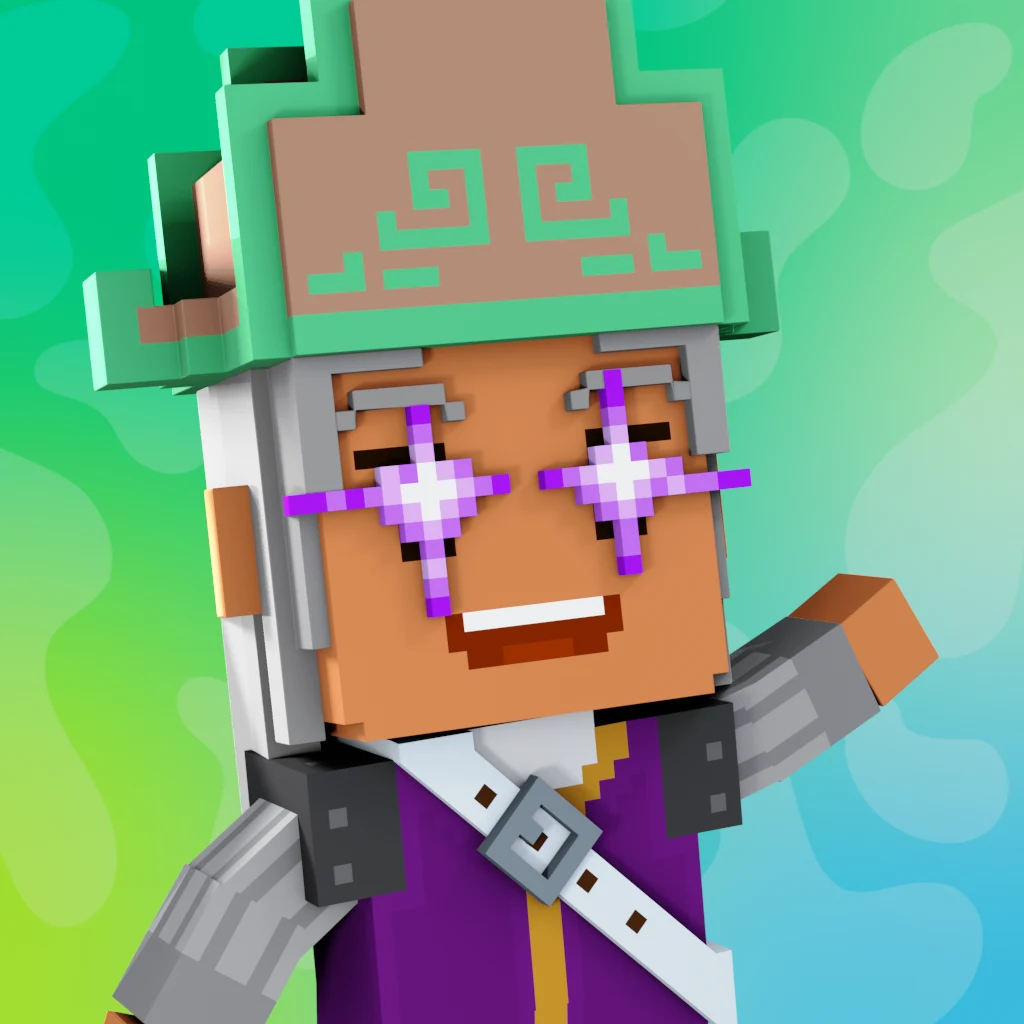 Pirate #1531 voxel render