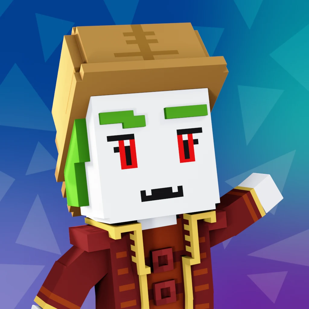 Pirate #1535 voxel render