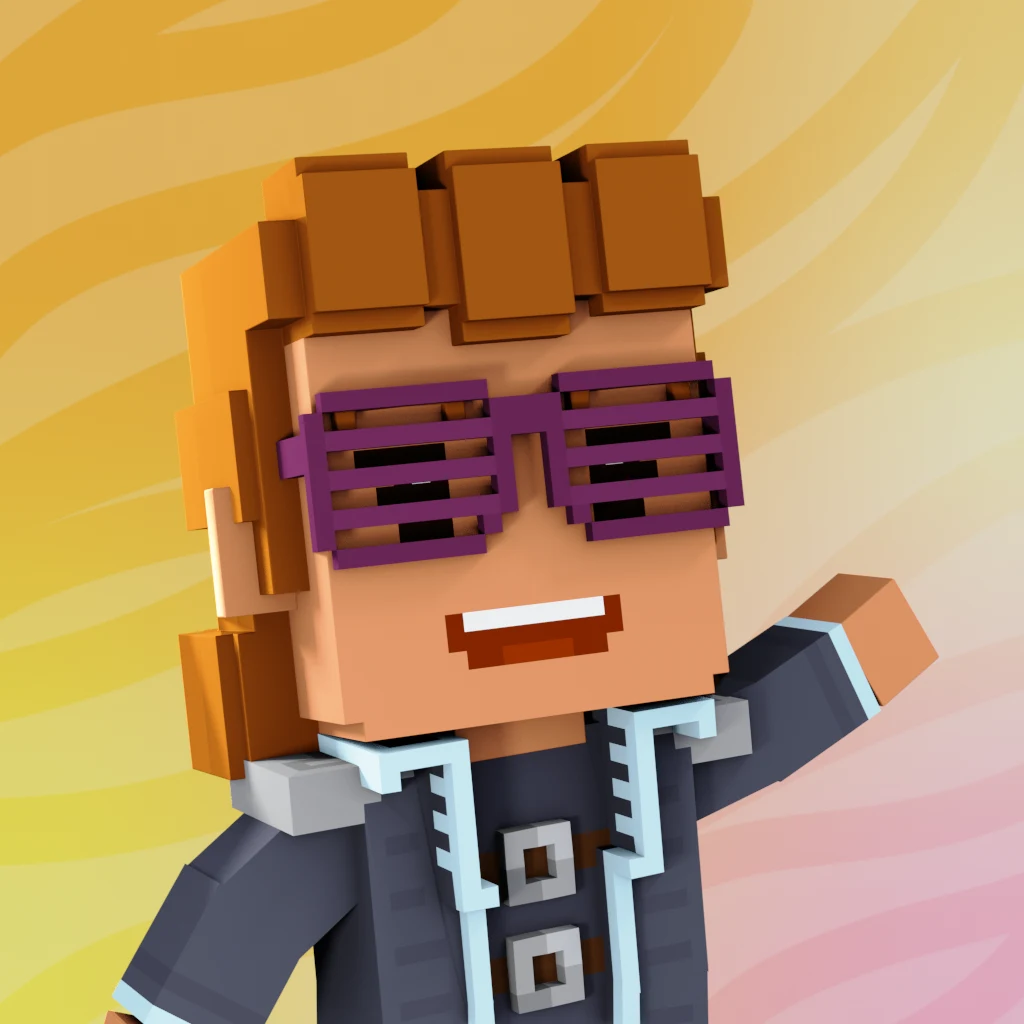 Pirate #1538 voxel render