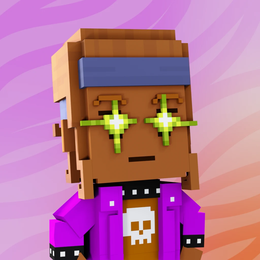 Pirate #1551 voxel render