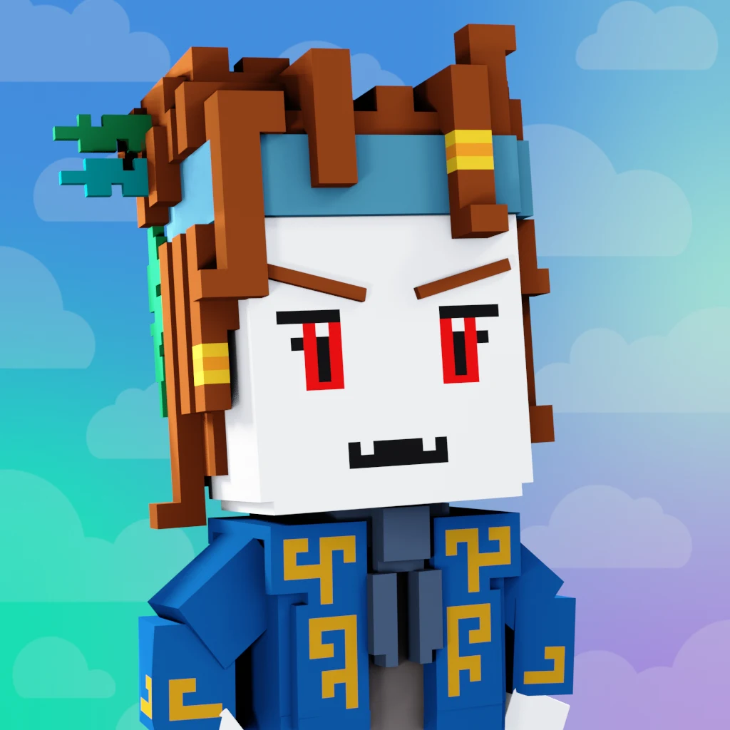 Pirate #1554 voxel render