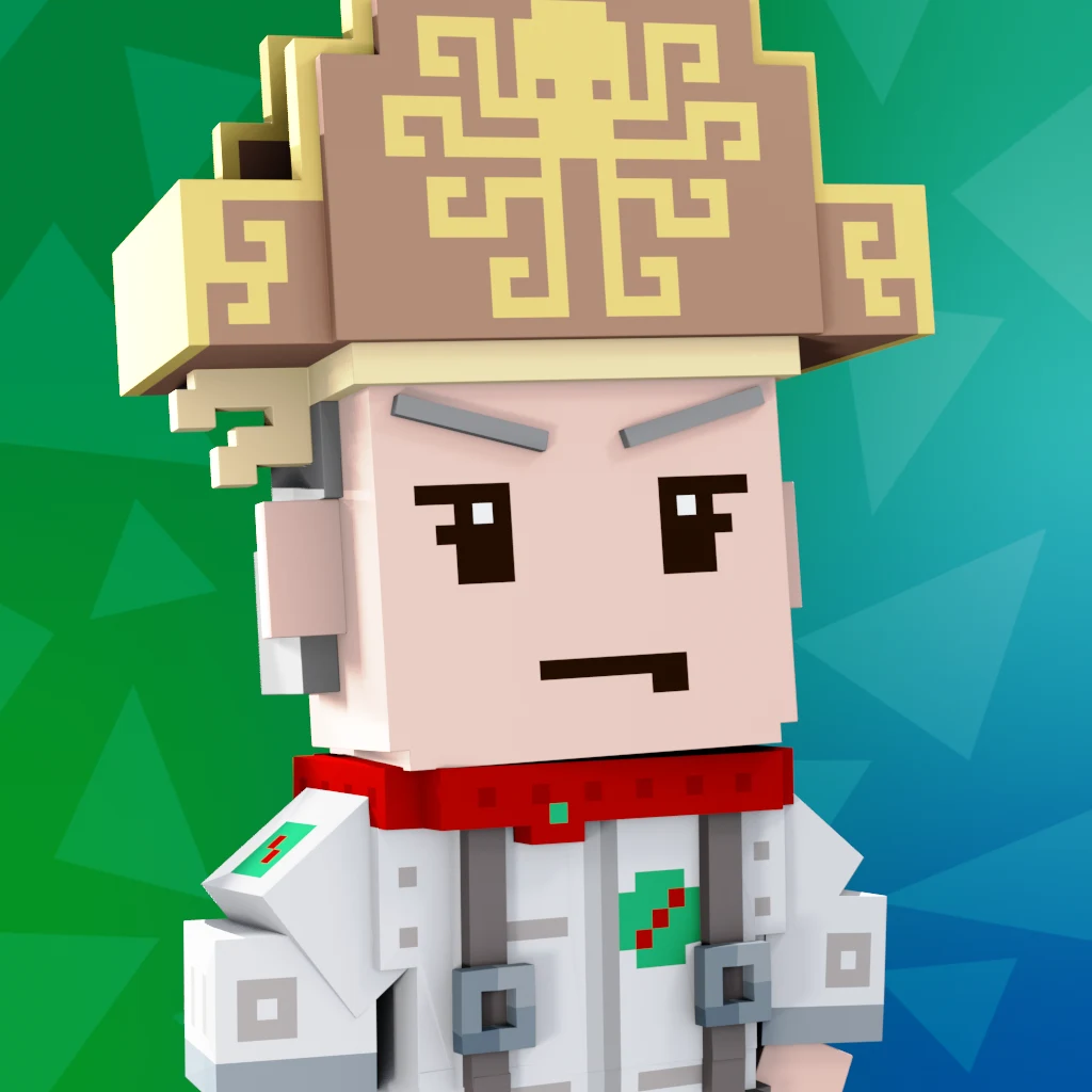 Pirate #156 voxel render