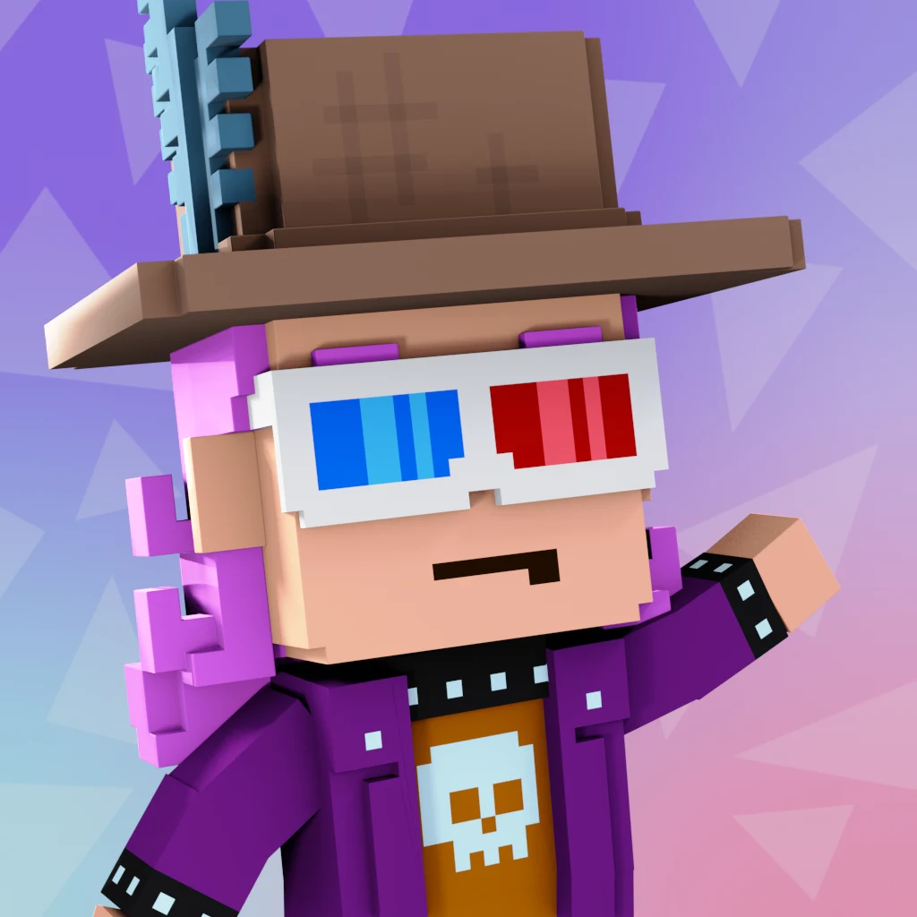 Pirate #1563 voxel render