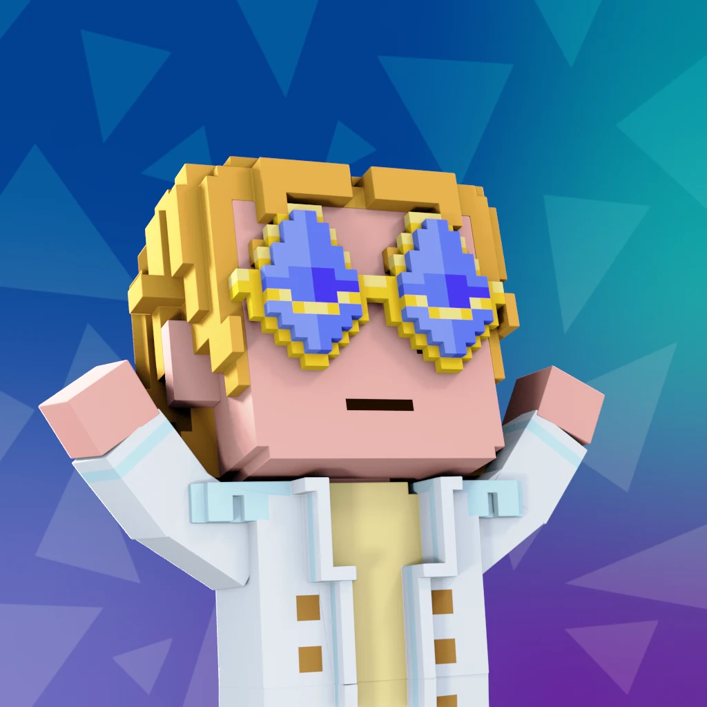 Pirate #1592 voxel render