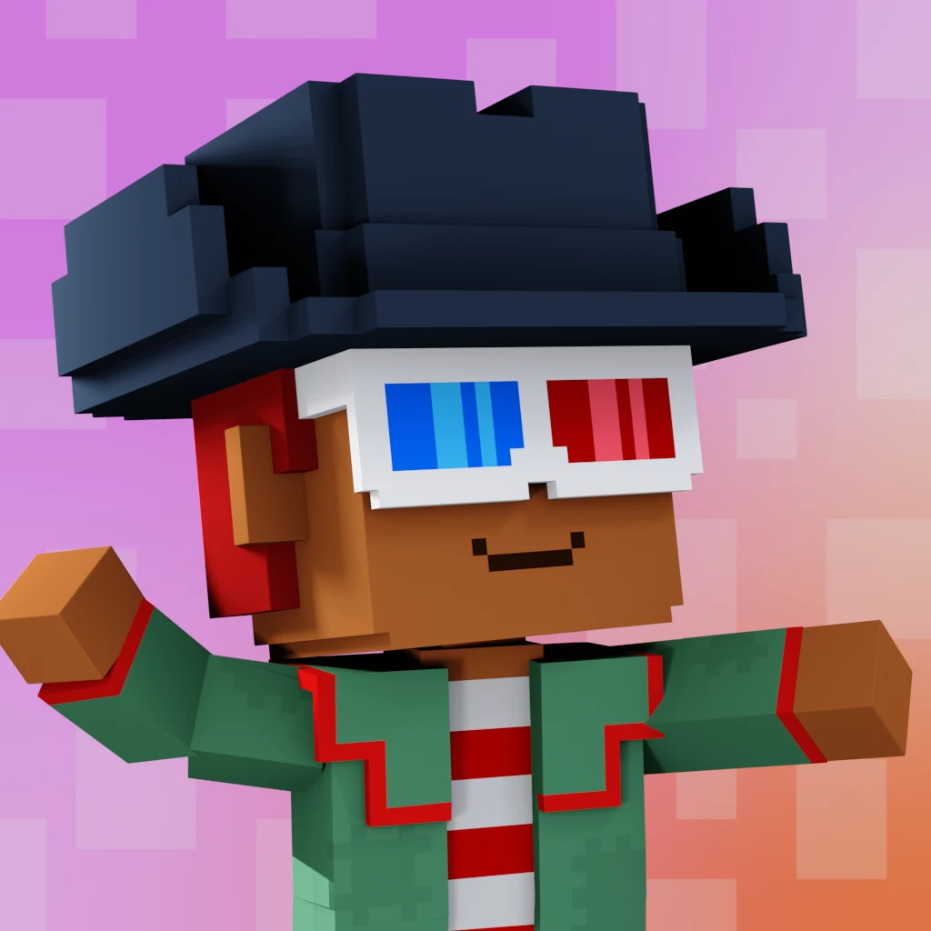 Pirate #1593 voxel render