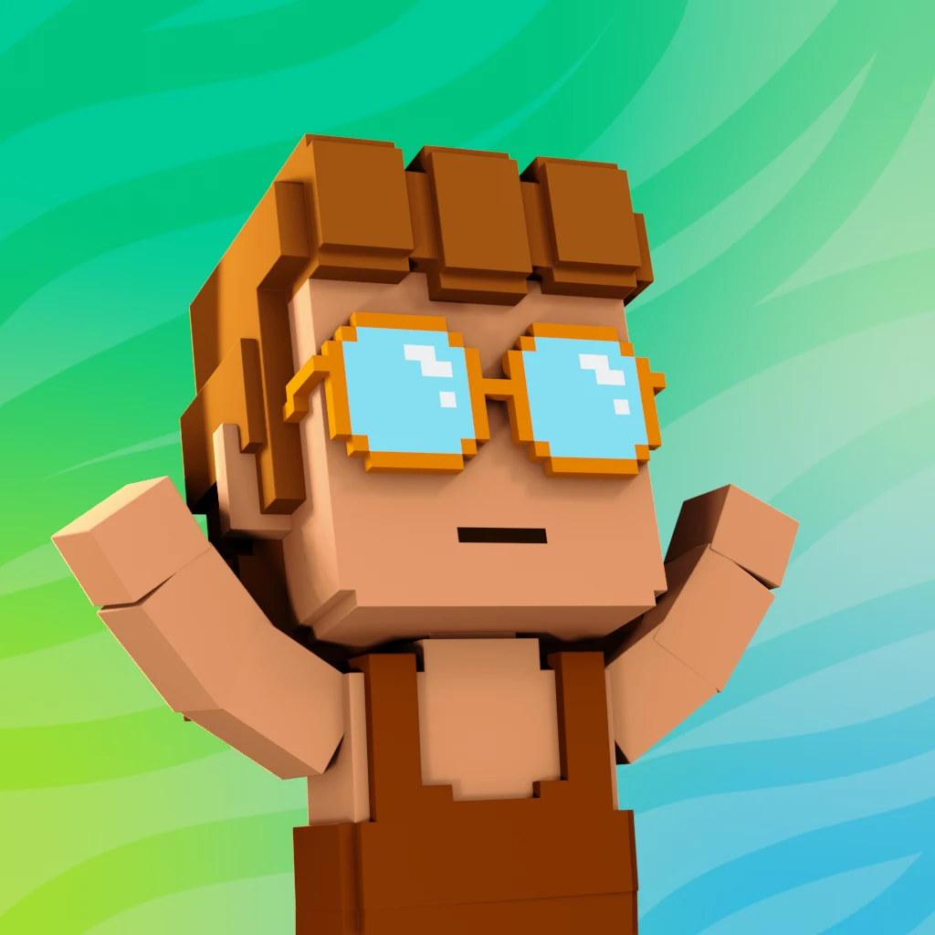 Pirate #160 voxel render