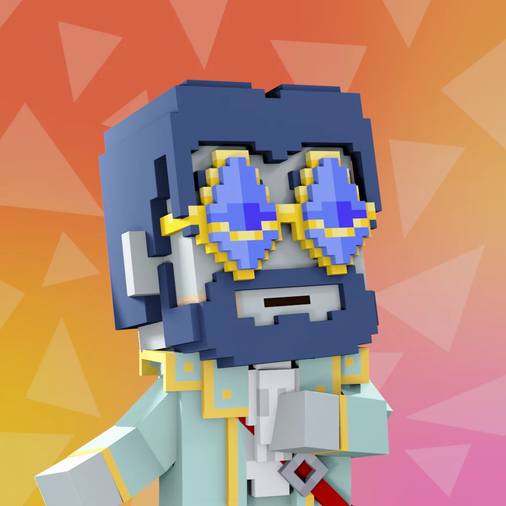 Pirate #1606 voxel render