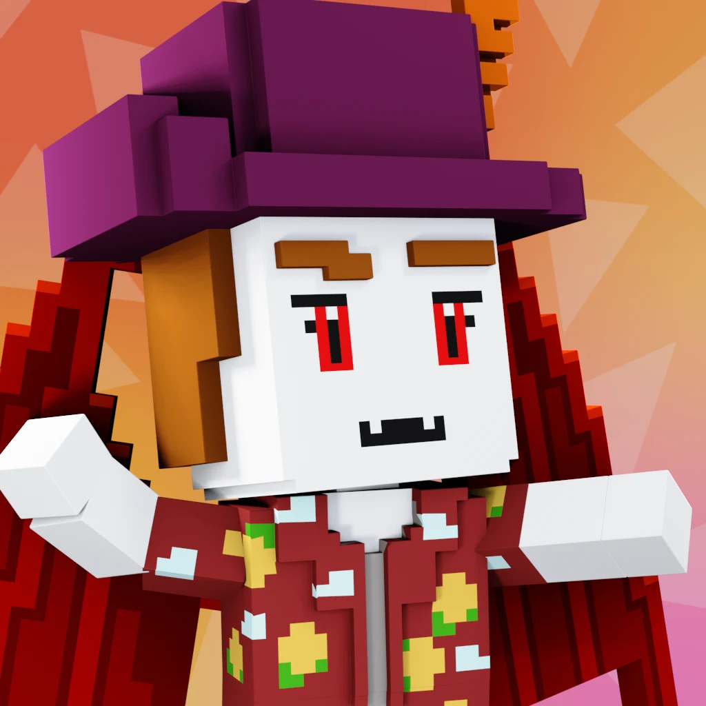 Pirate #1607 voxel render