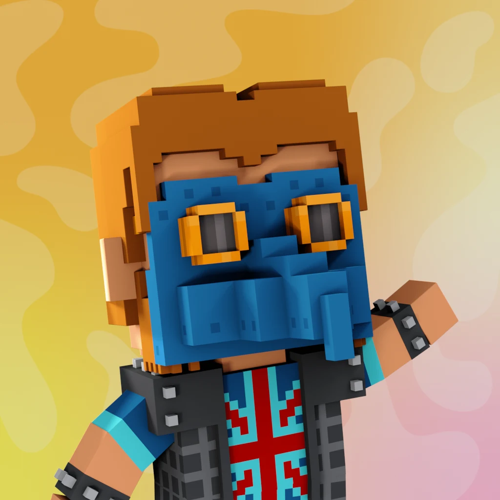 Pirate #1616 voxel render