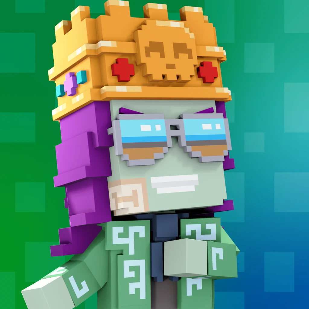 Pirate #162 voxel render