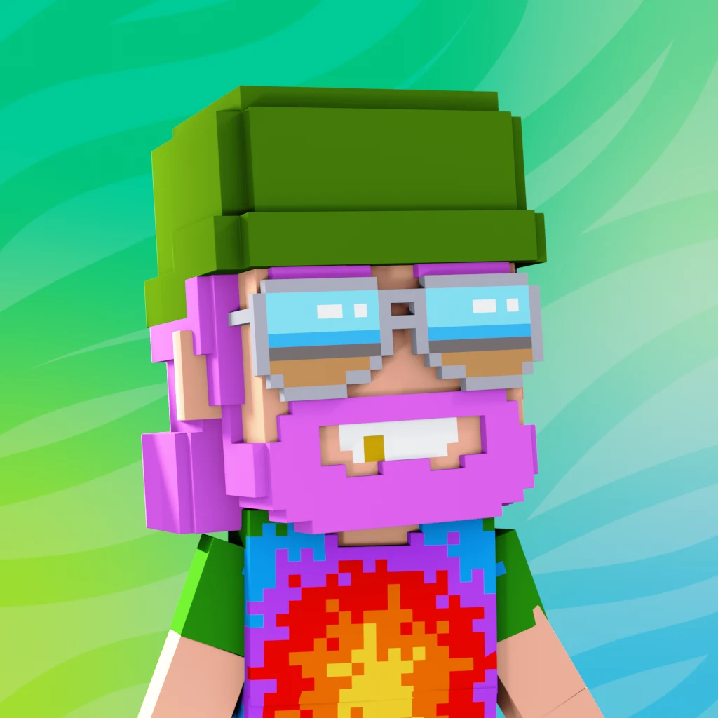 Pirate #1632 voxel render