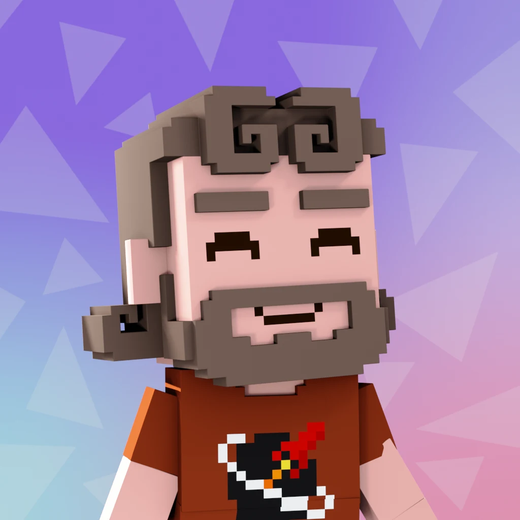 Pirate #1640 voxel render