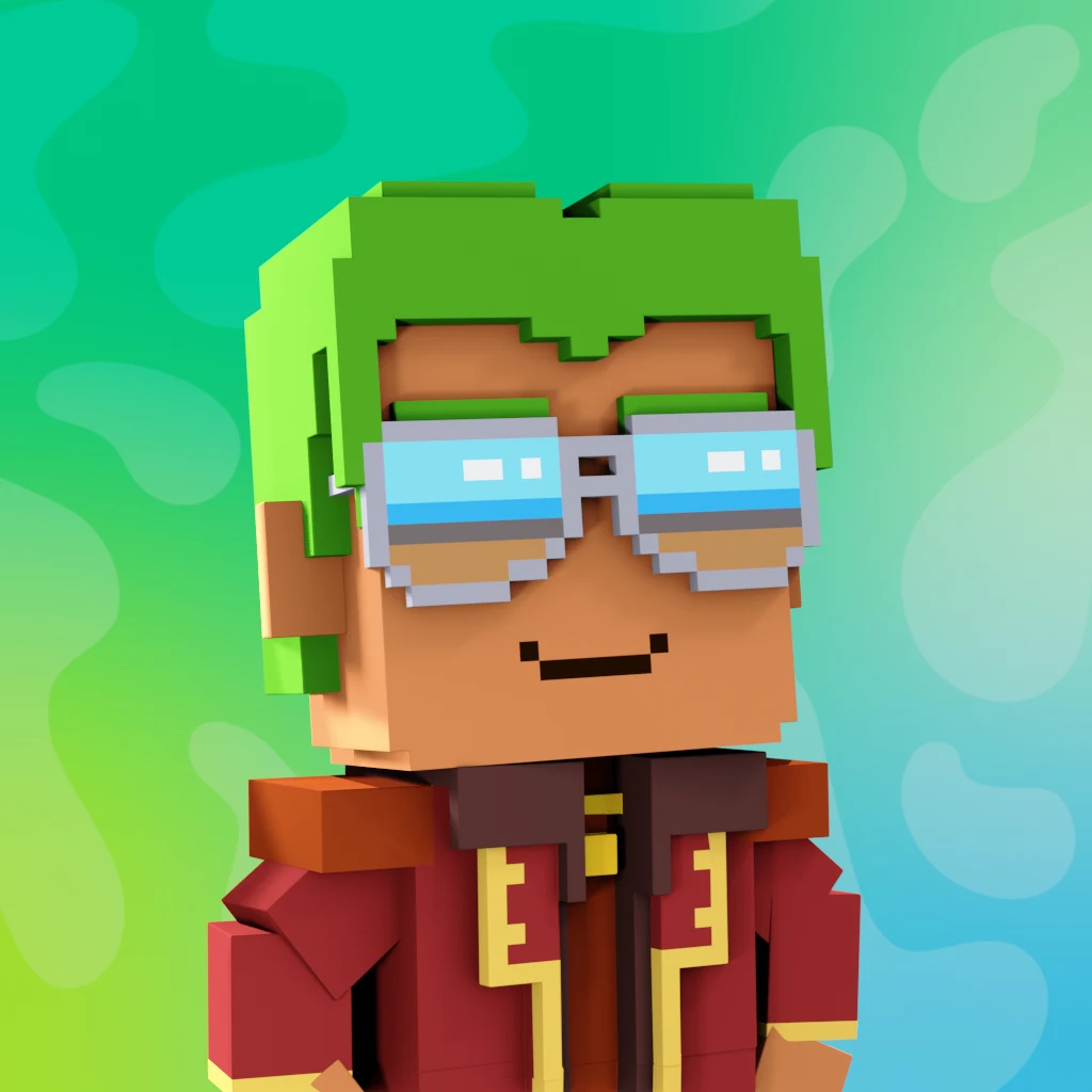 Pirate #1643 voxel render