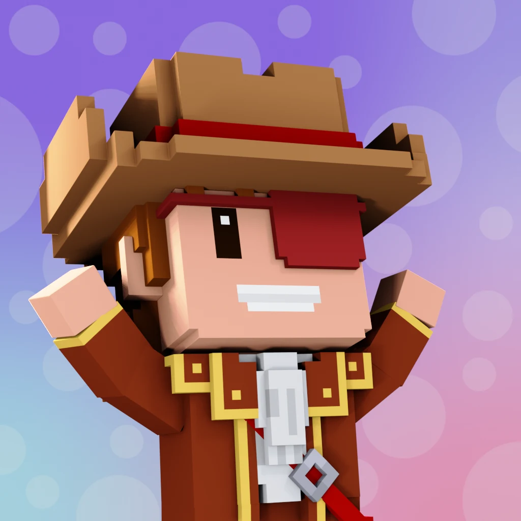 Pirate #1645 voxel render