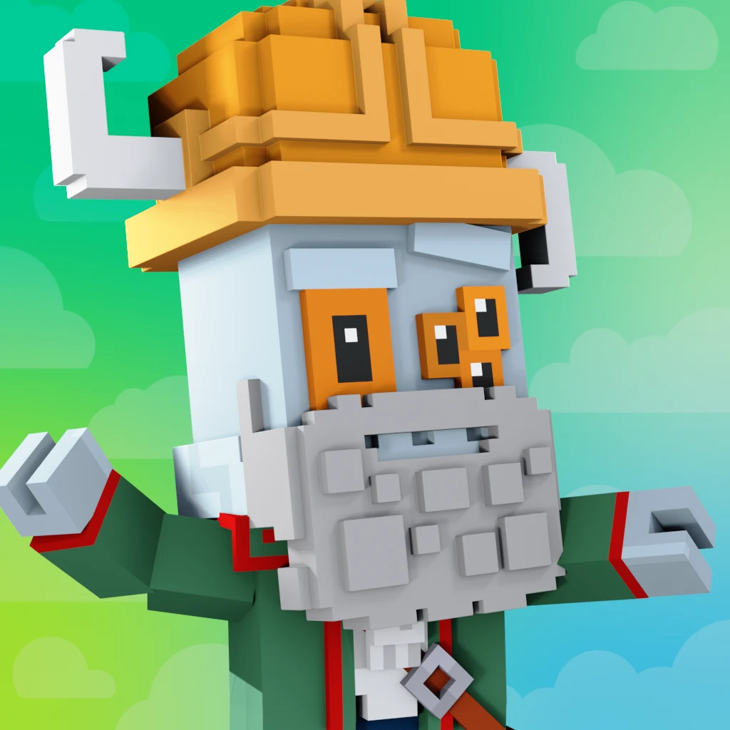 Pirate #1646 voxel render